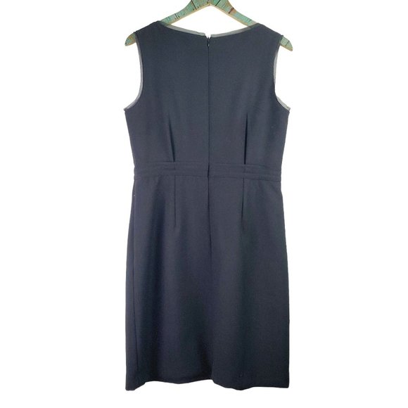 Ann Taylor LOFT Black Sleeveless Sheath Dress Size S - Picture 2 of 10